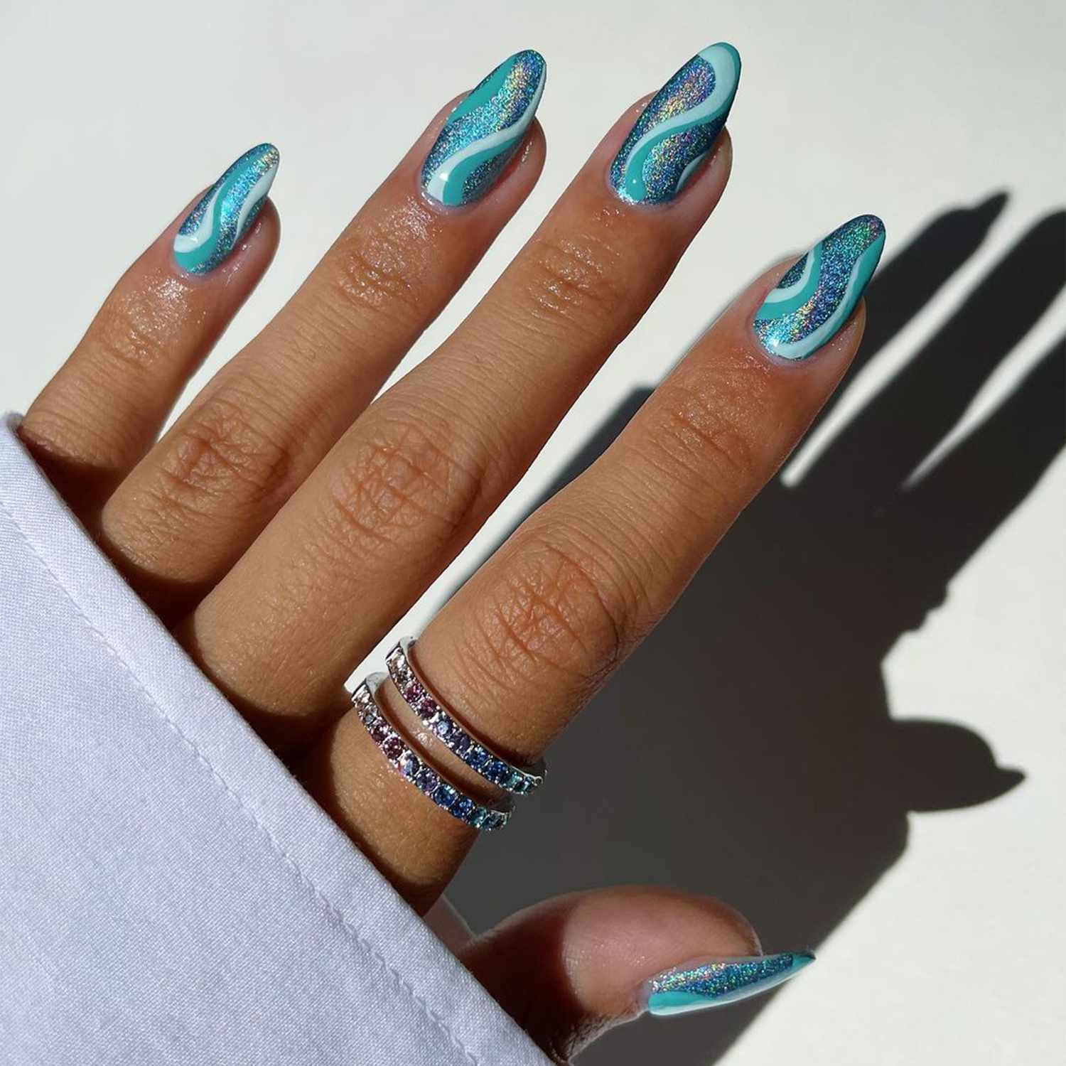 Ocean Hues: Captivating Turquoise Nail Inspirations
