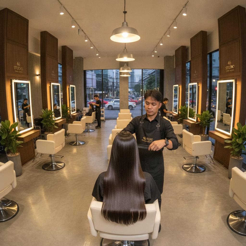 Beat Bangkok Frizz! DD Keratin at 46 Studio
